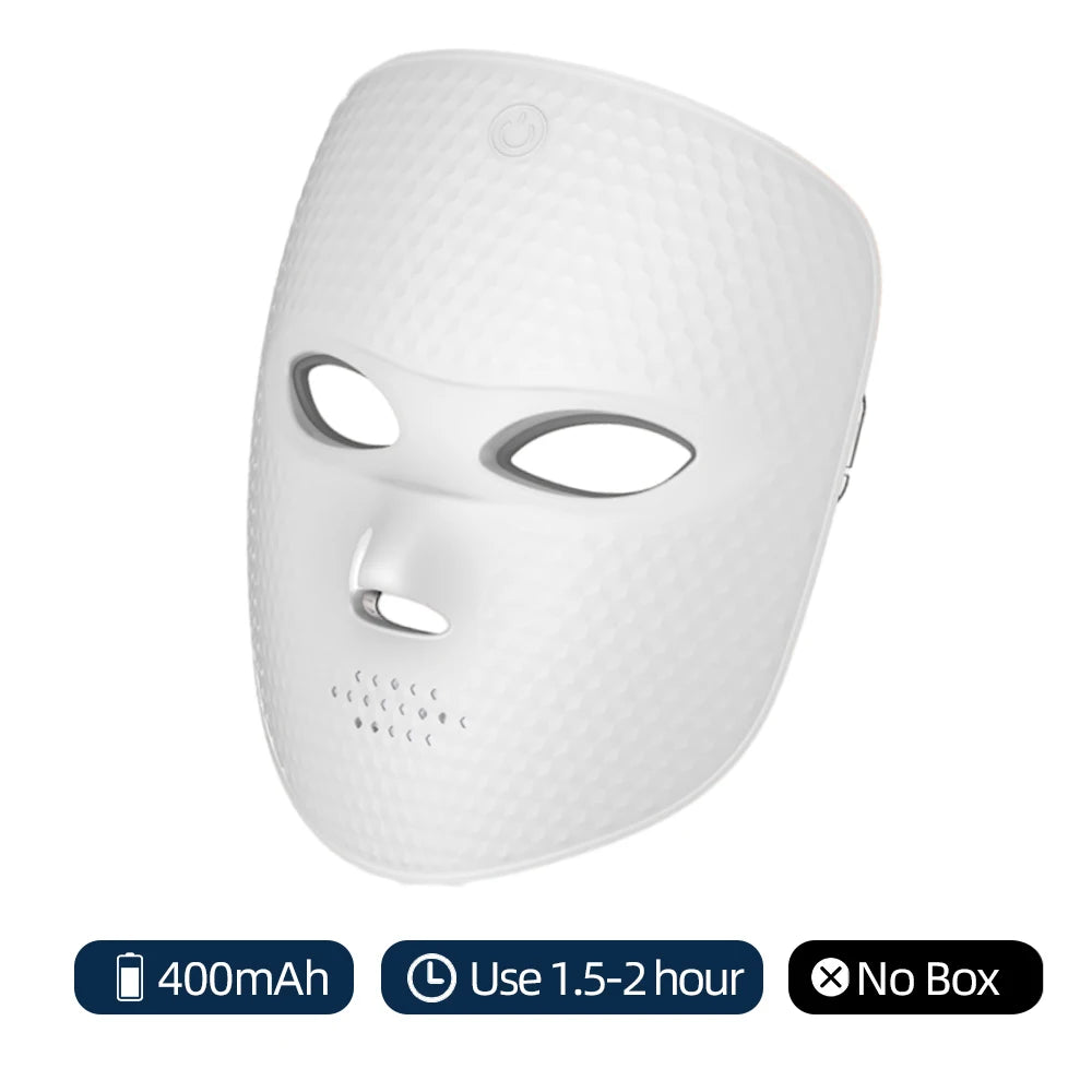 Velmora™ Wireless 7-Color LED Light Therapy Face Mask