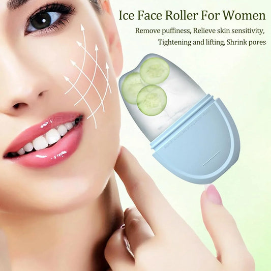 Velmora Ice Roller for Face & Eyes – Cooling Puffiness Relief Massager